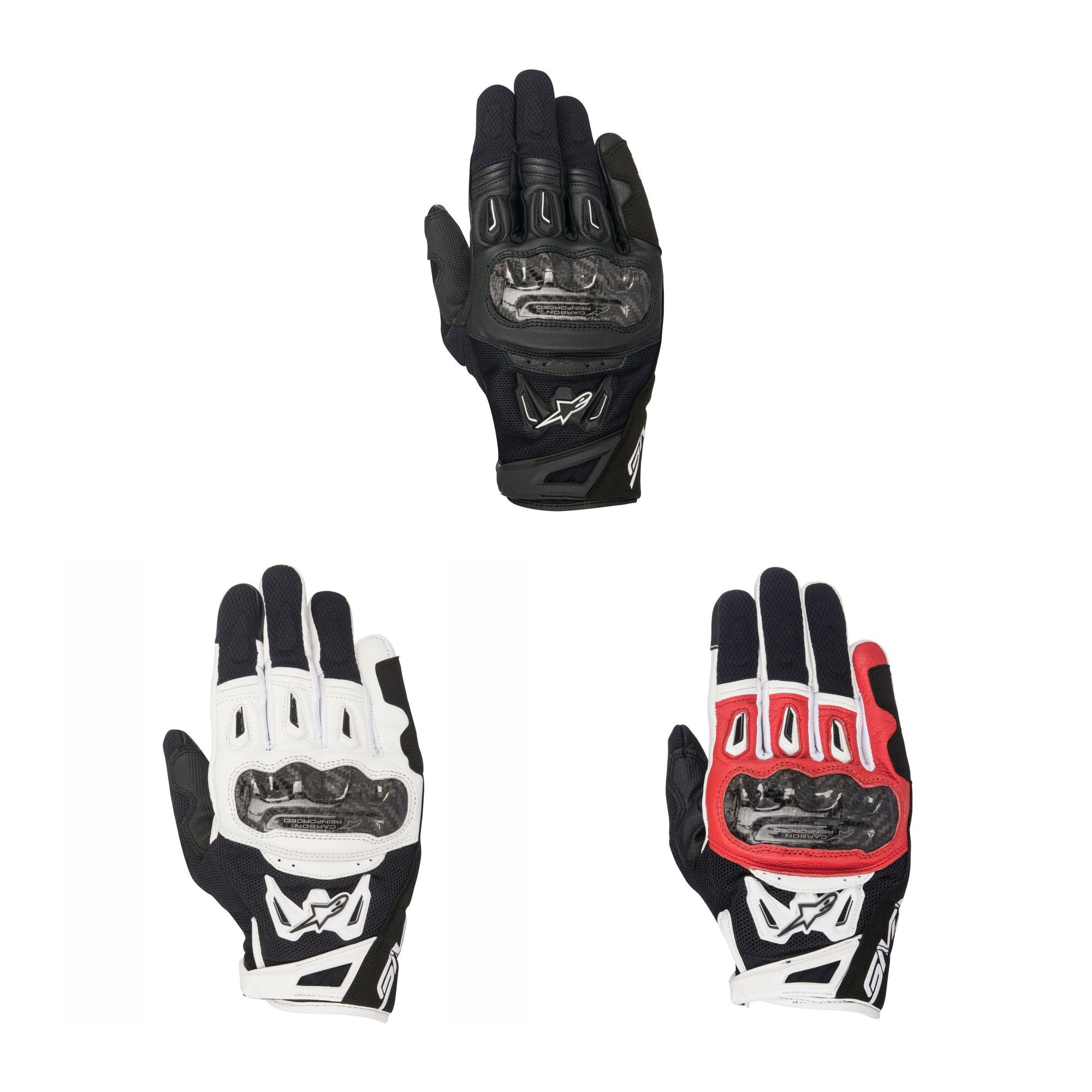 Alpinestars SMX-2 Air Carbon V2 Leather Glove 3567717-10-XL