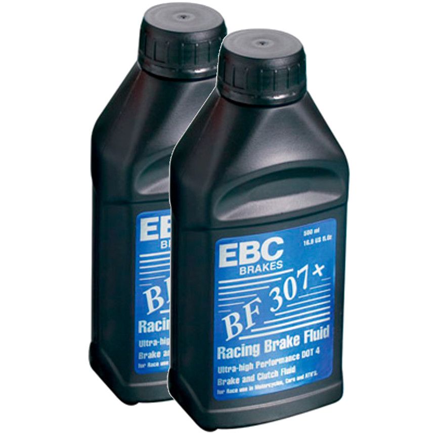 EBC Brakes Racing Brake Fluid 2 x 500ml DOT 4 For Fast Road
