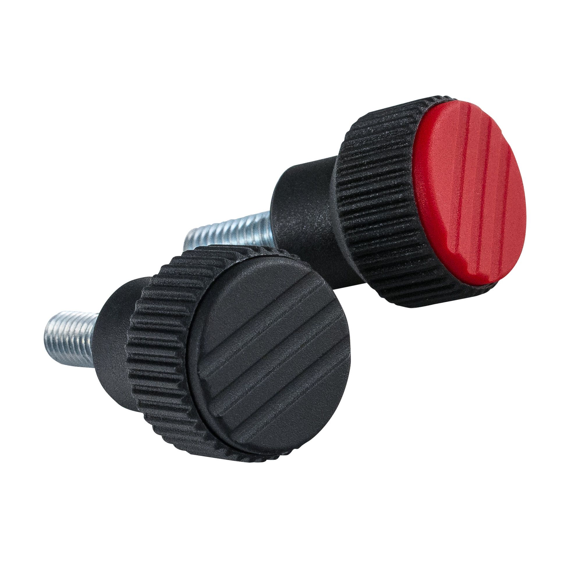 Demon Tweeks Knurled Gel Race Battery Fastener Knob (M6) Positive