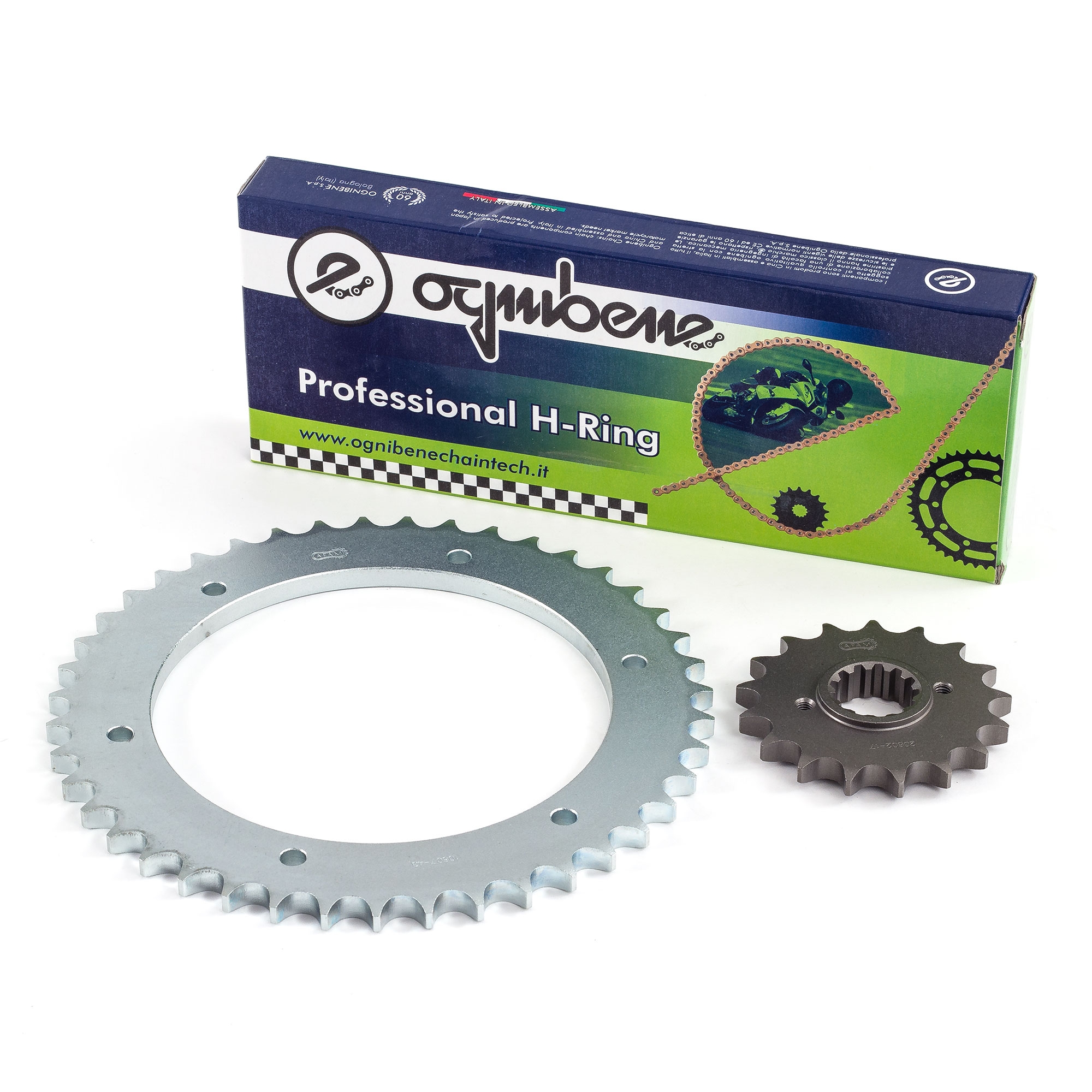 Ognibene Chain & Sprocket Kit For Kawasaki 2000 ZX6R J1 eBay